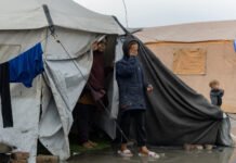 Displaced Gazans Face More Misery as Torrential Rain Lashes Enclave
